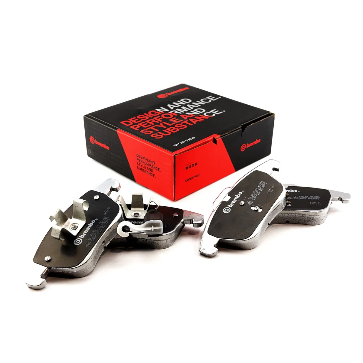 Brembo Sport Brake Pads 07.D435.04-HP2 (Front)