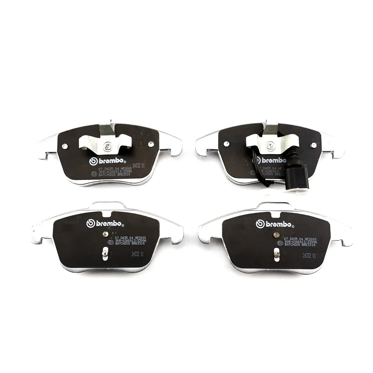 Brembo Sport Brake Pads 07.D435.04-HP2 (Front)