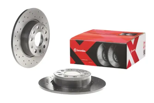 Brembo Drilled Brake Disc 08B4131X (Rear)