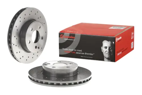 Brembo Drilled Brake Disc 09A61351 (Front)