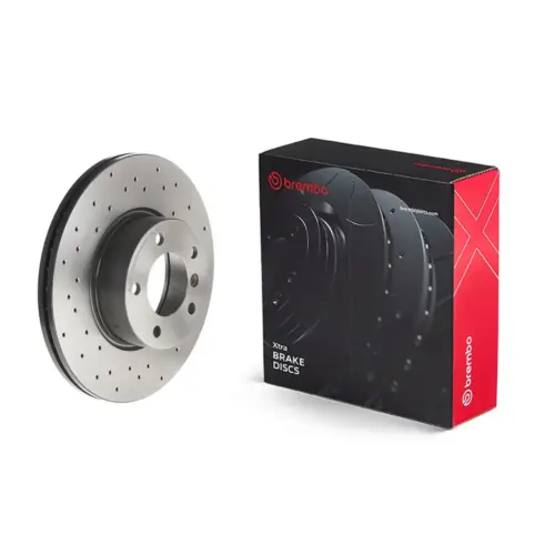 Brembo Drilled Brake Disc 09B3372X (Front)