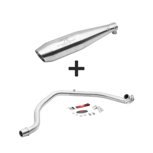 Red Rooster Performance: Polaris for Xpulse 200 with Header Pipe Matte
