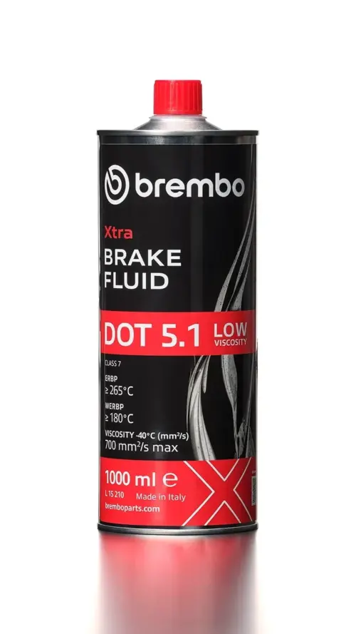 Brembo DOT 5.1 Low viscosity brake fluid, 1 litre (L15210)
