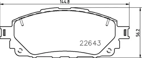Brembo Brake Pads P83170 (Front)