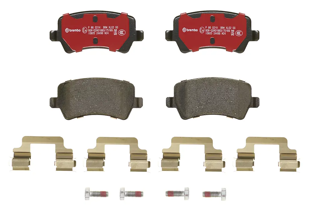 Brembo Performance Brake Pads P86021X (Rear)