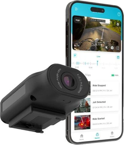Qubo Bike Camera Pro + Handle Bar Mount - Combo photo 1