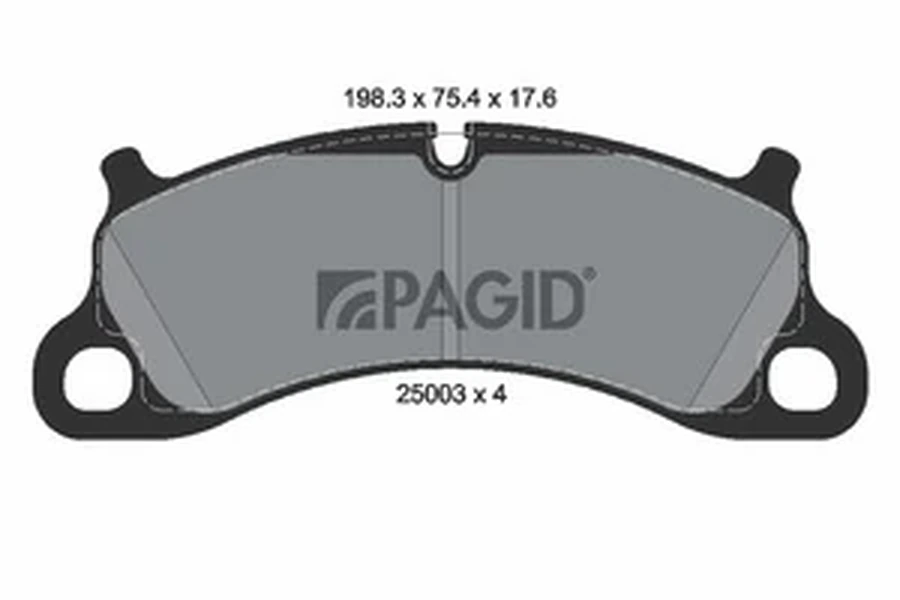 Pagid OEM Brake Pads T2150N (Front)