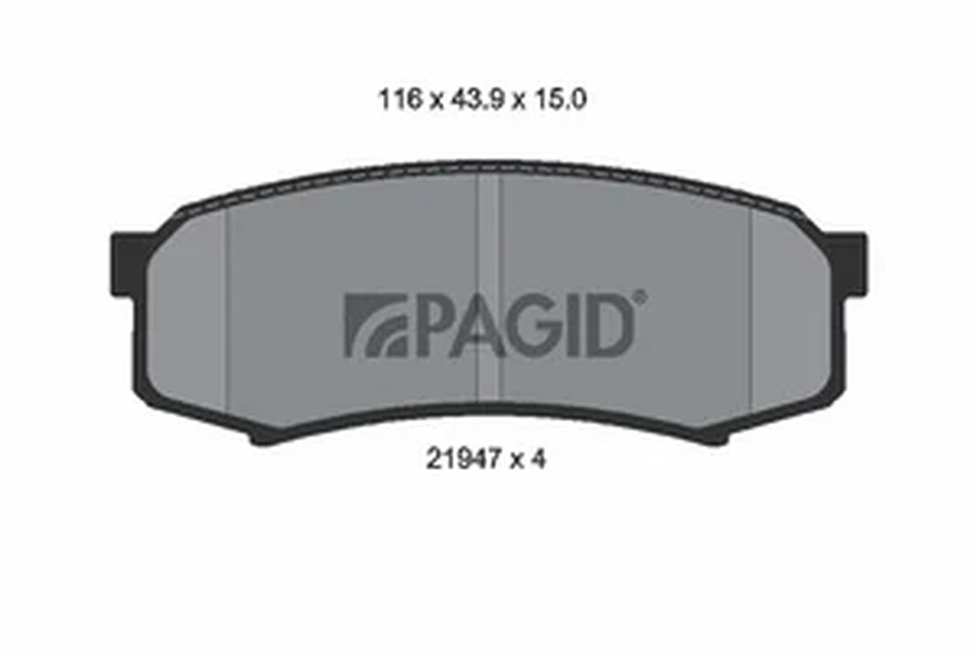 Pagid OEM Brake Pads T3064N (Rear)