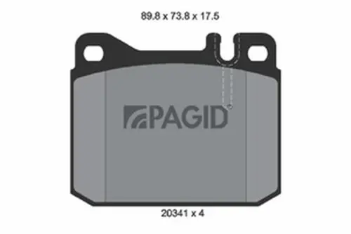 Pagid OEM Brake Pads T4113N (Front)